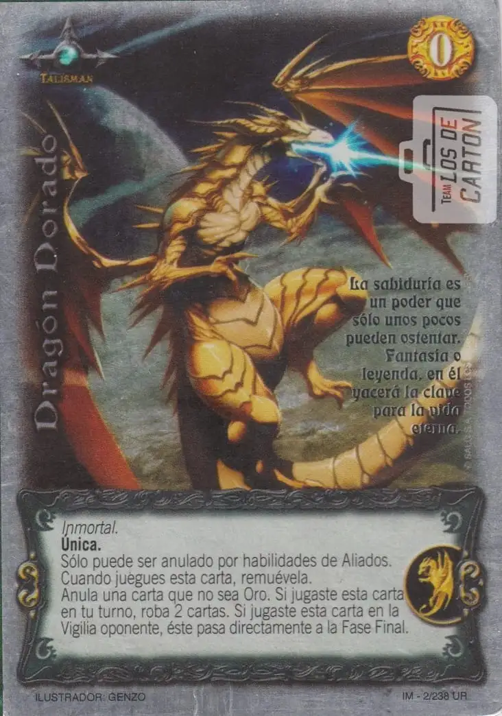 Dragón Dorado - MYL